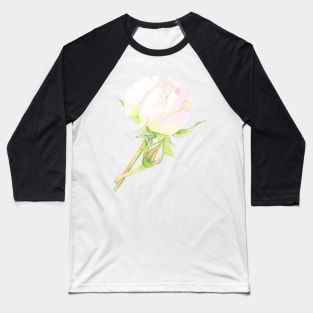 Evelyn Rose, floral watercolor Baseball T-Shirt